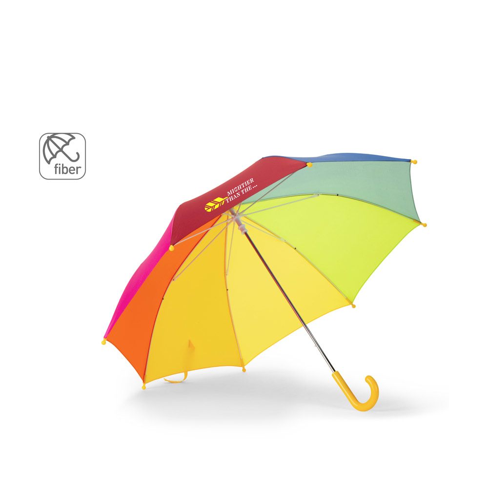 Guarda-chuva colorido para criança de 19
