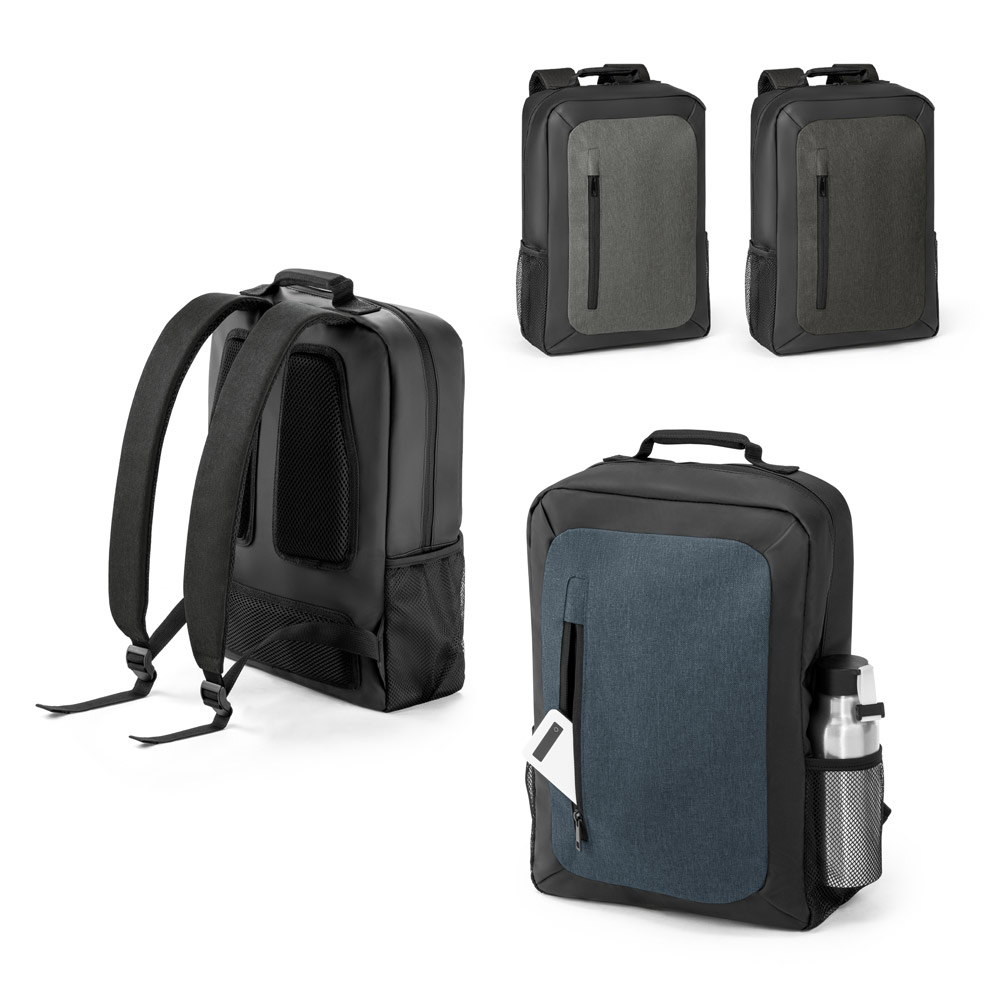 Mochila para notebook (15.6'') em 600D de alta densidade e 600D com revestimento resistente à água (10 L)