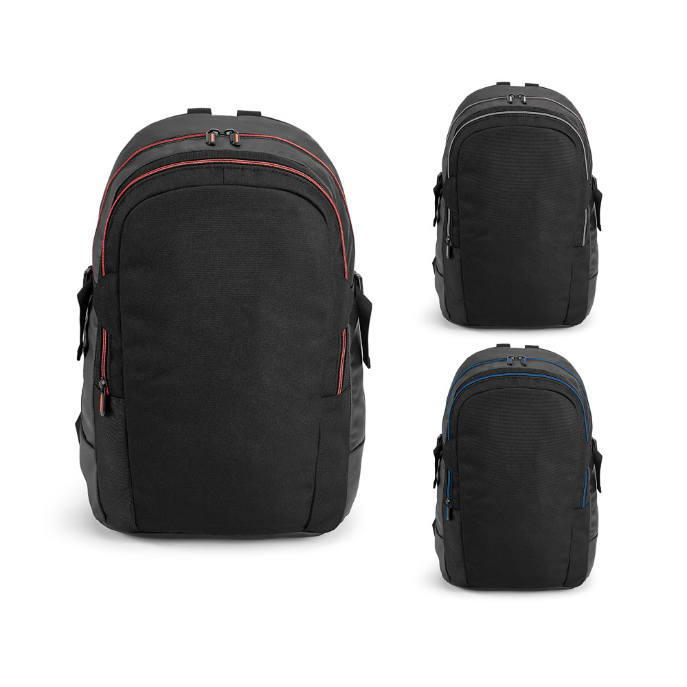 Mochila para notebook (17'') com 2 compartimentos, em 900D e c. sintético (18 L)