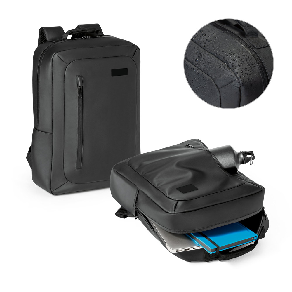 Mochila para notebook (15.6'') em 600D impermeável com compartimento principal almofadado (10 L)