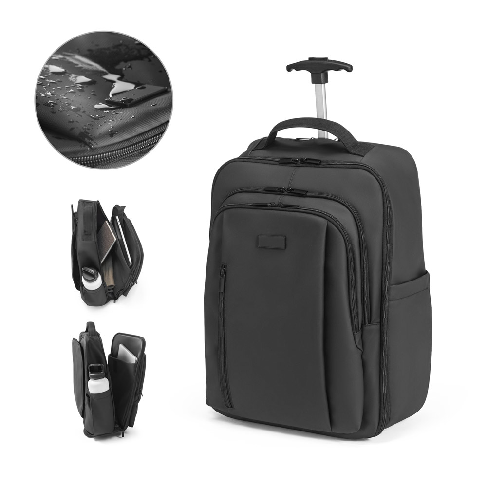 Mochila trolley em 900D com revestimento resistente à água 28 L (17.3
