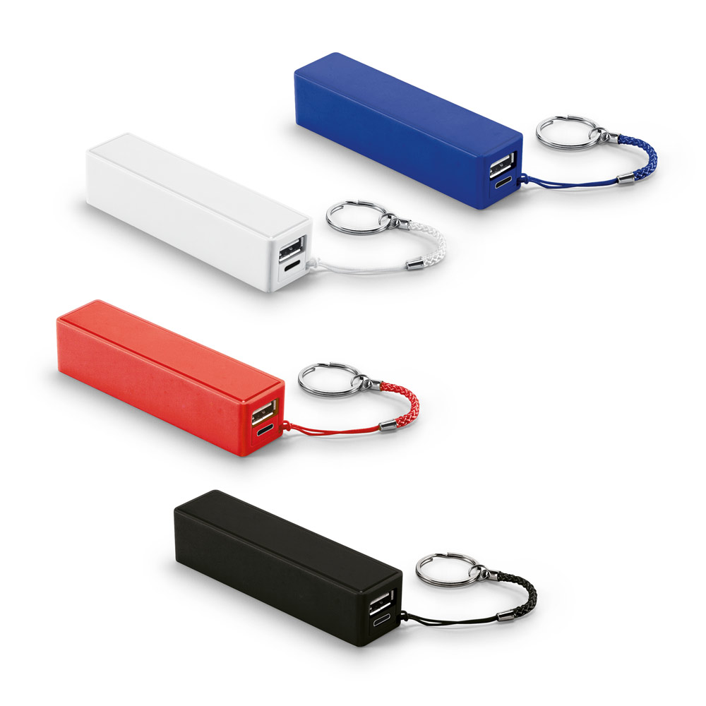 Bateria portátil em ABS (1.200 mAh)